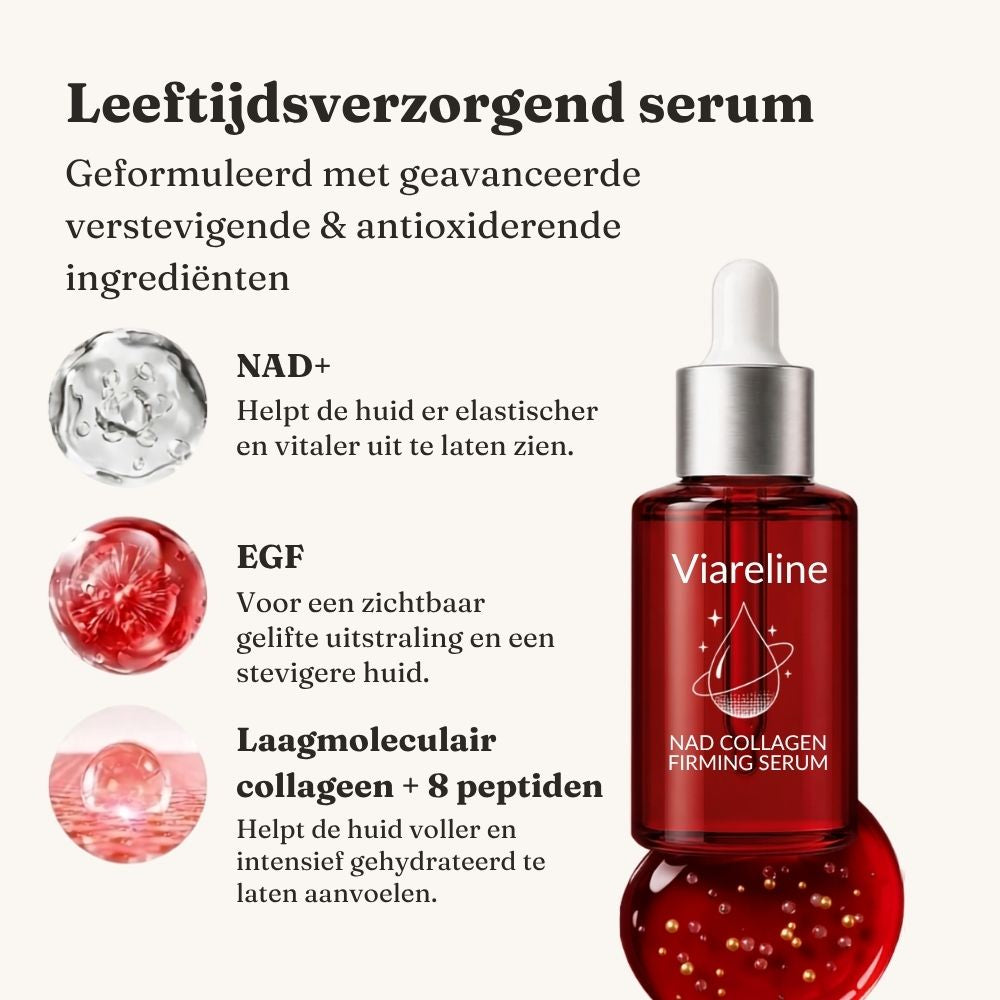 NAD+ Firming Serum - Verstevigend serum met NAD+, collageen en peptiden