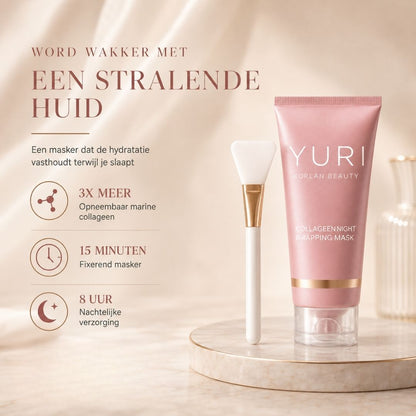 Collageen Overnight Herstellend Masker