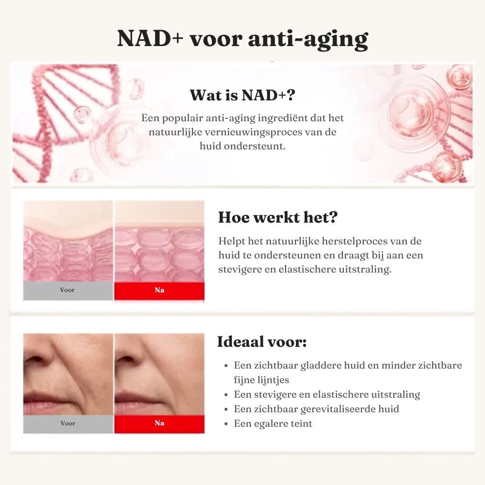 NAD+ Firming Serum - Verstevigend serum met NAD+, collageen en peptiden