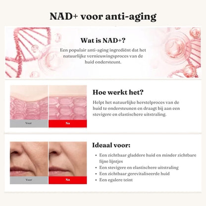 NAD+ Firming Serum - Verstevigend serum met NAD+, collageen en peptiden
